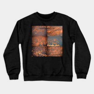 Sand Island Utah petrogyph site Crewneck Sweatshirt